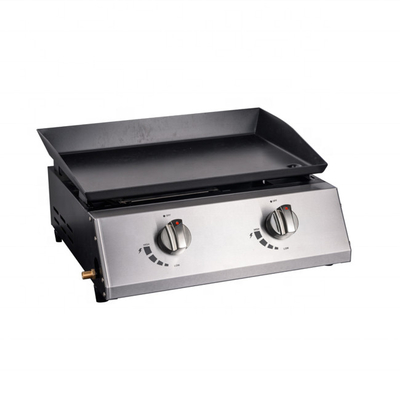 Outdoor Plancha Grill อุณหภูมิสูง CSA Gas Bbq พร้อม Plancha