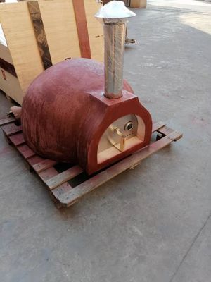 เคลื่อนย้ายง่าย เตาอบพิซซ่าเซรามิค 70 กก. เตาอบพิซซ่าเซรามิค 10 นาที