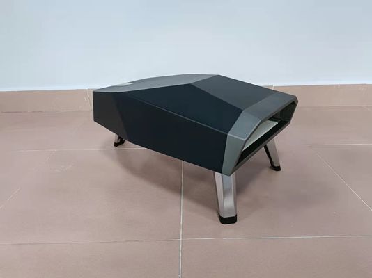 Oem 305x305mm แก๊สเตาอบพิซซ่า CE เตาอบพิซซ่าเชิงพาณิชย์กลางแจ้ง