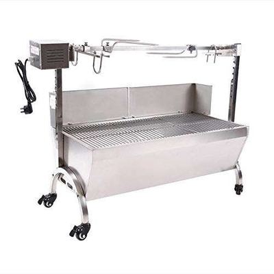 CSA Spit Roast Gas Bbq ถ่านบาร์บีคิว Lamb Pig Gas Bbq With Spit Roaster