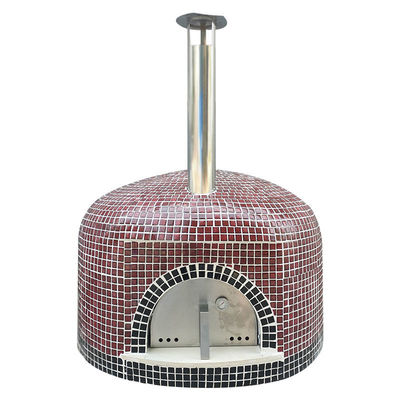 Brick Dome Stews เตาอบพิซซ่าเซรามิคมัลติฟังก์ชั่น Brick Smoker Oven