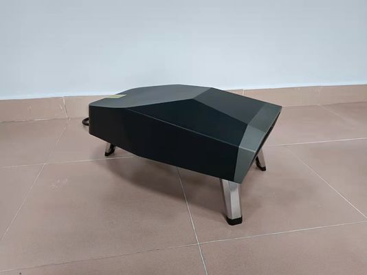 เตาอบพิซซ่าขนาดเล็ก 15 กก. แก๊สเตาอบพิซซ่าแบบพกพาขนาด 305 มม. พร้อมสแตนเลส