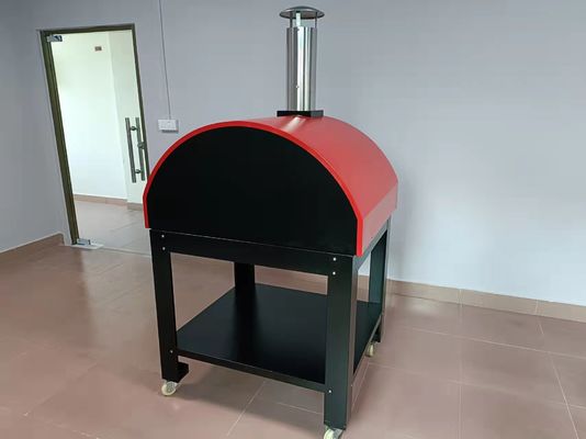 CSA เตาอบพิซซ่าสเตนเลสสตีลแบบพกพาเคลื่อนย้ายได้ง่าย