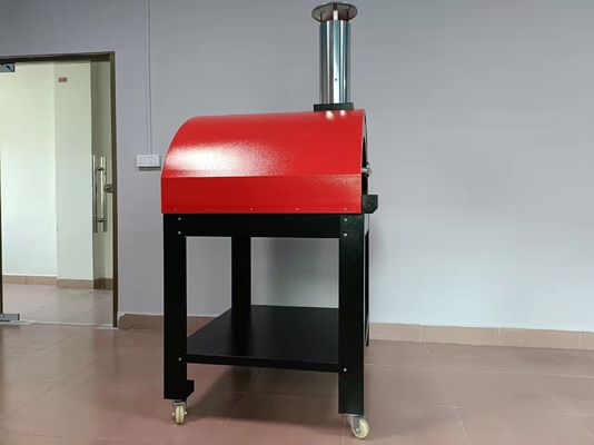 อิฐสแตนเลสไม้เตาอบพิซซ่าเตาอบเครื่อง Outdoor