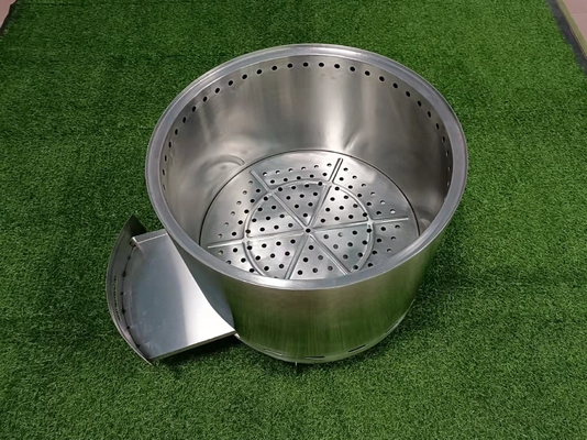 การอบพิซซ่าแบบพกพา Fire Pits หลุมไฟที่ทนทานสำหรับท่อนไม้ฟืน