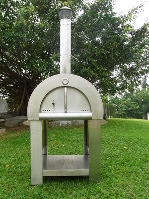ระบบจุดไฟอัตโนมัติ โฟนปิซซ่าไฟไม้จากสแตนเลส